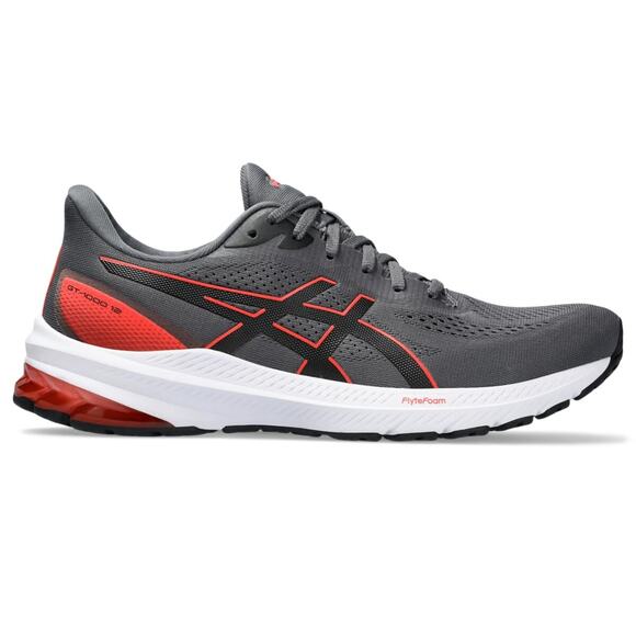 ASICS Men\'s GT-1000 12 Running Shoe, Carrier Grey/True RED 9.5 EXTRA WIDE 4E main image 8